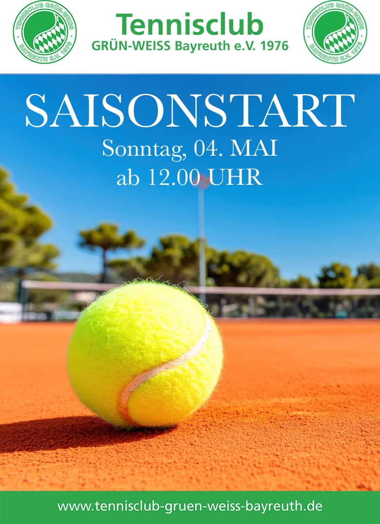 Tennisclub Grün-Weiss Bayreuth Saisonstart 2025